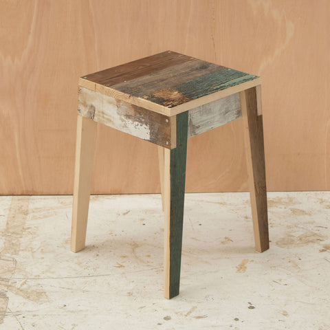 Scrapwood Stool High Gloss - K 63