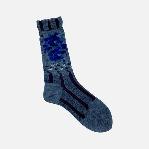 A Fine Day Socks M. Grey