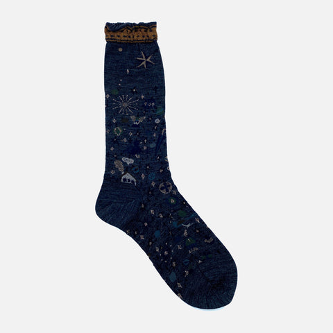 Wish Upon A Star Socks Charcoal