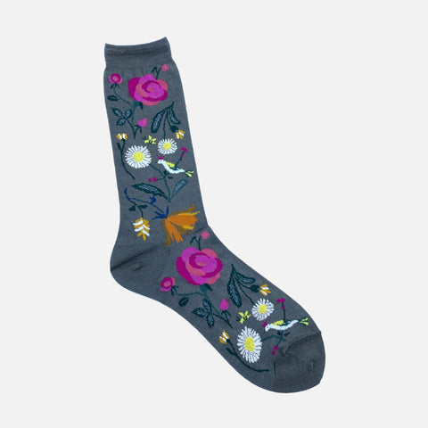 The Early Bird Socks Grey