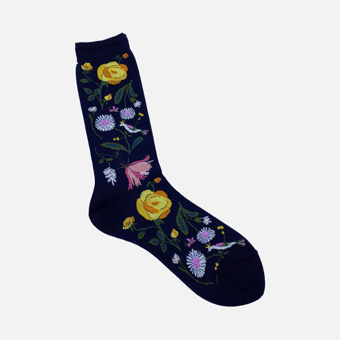 The Early Bird Socks Navy