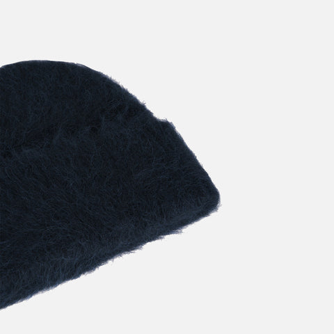 Alpaca Knit Beanie Navy