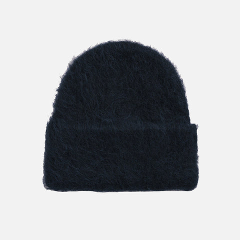 Alpaca Knit Beanie Navy