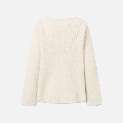Ansa Crewneck Egret