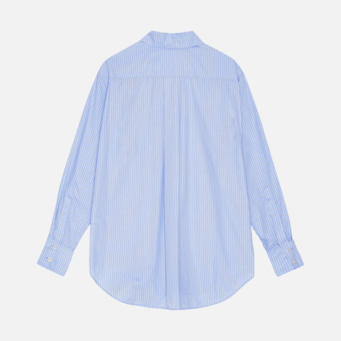 Arthur Shirt Fine Stripe Blue/White