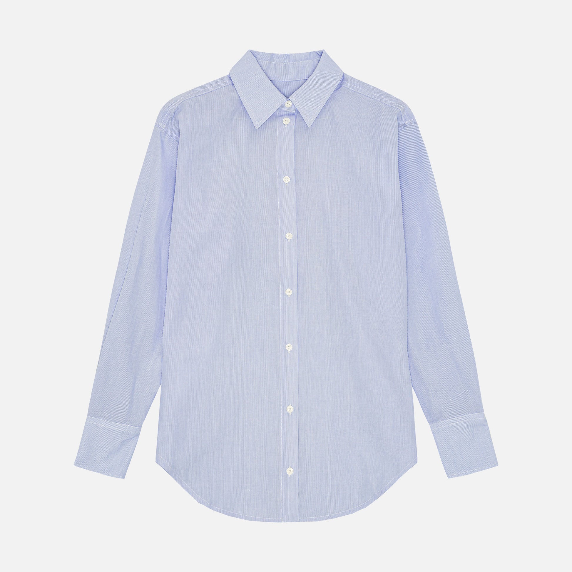 Artura Shirt Blue/White Stripe