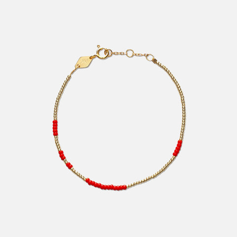 Asym Bracelet Red