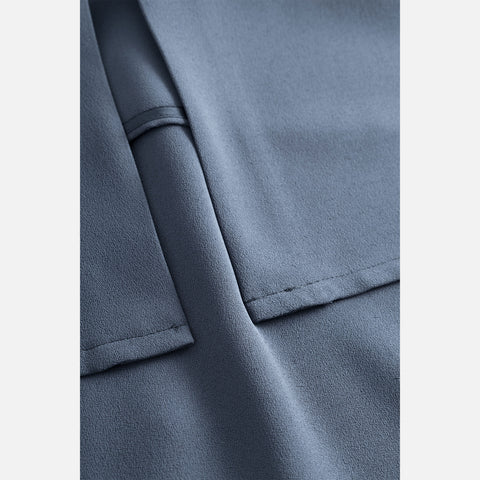 Bailee Crepe Georgette Blouse Blue Fog