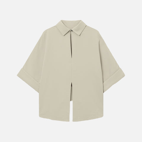 Bailee Crepe Georgette Blouse Dune