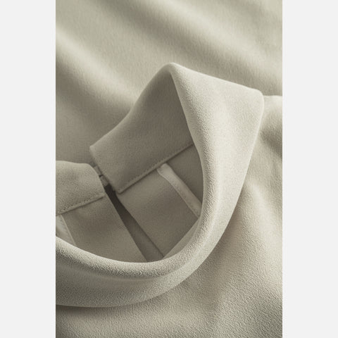 Bailee Crepe Georgette Blouse Dune