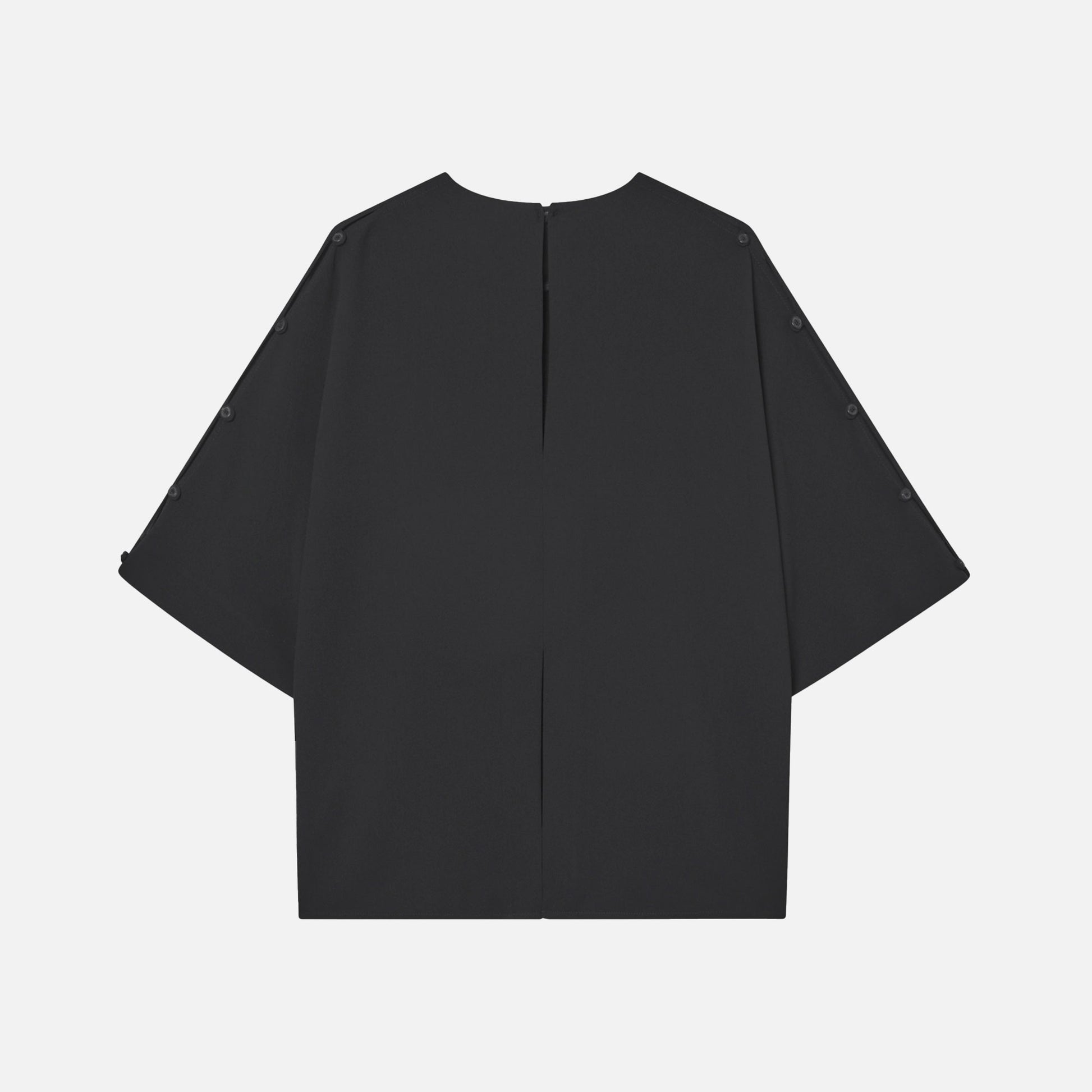 Bayla Crepe Georgette Blouse Black