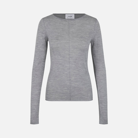 Bella Blouse Grey Melange