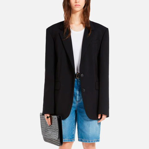 Biella Oversize Blazer Black