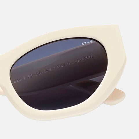 Blaze Sunglasses Solid Ivory