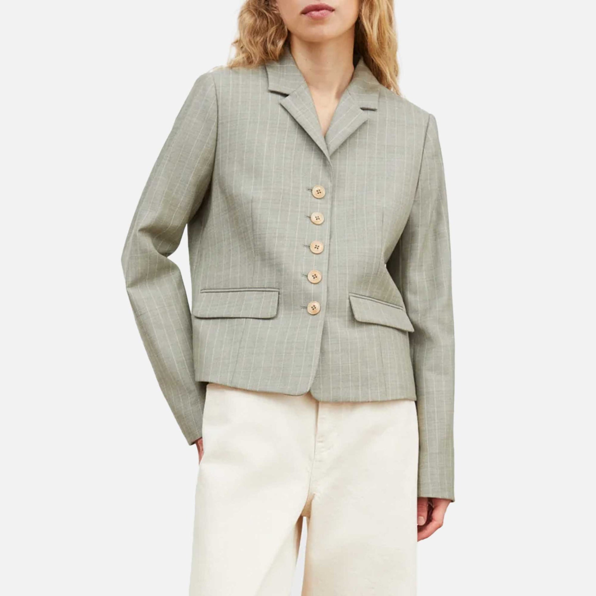 Blond Jacket Light Grey/Ecru