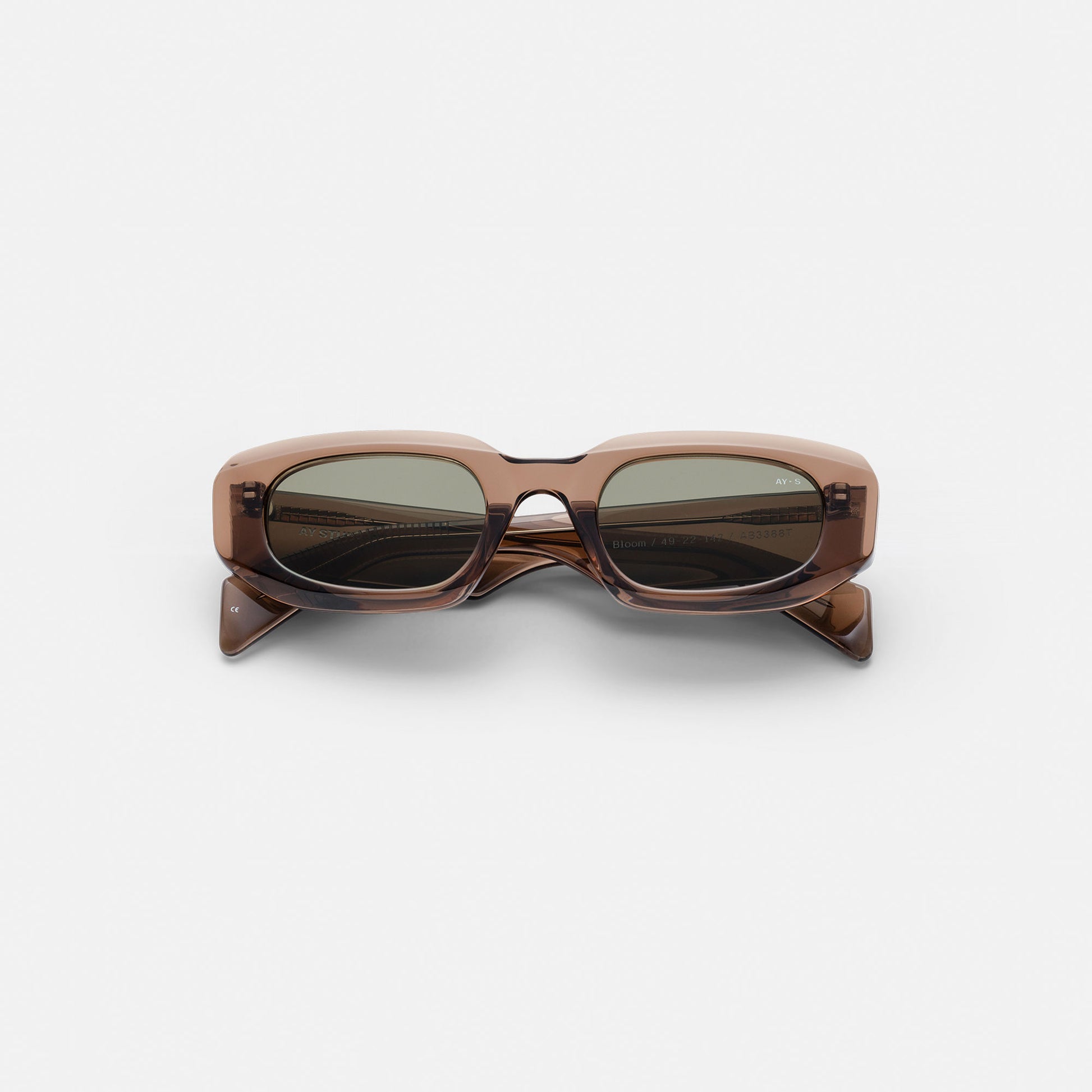 Bloom Sunglasses Transparent Coffee Brown