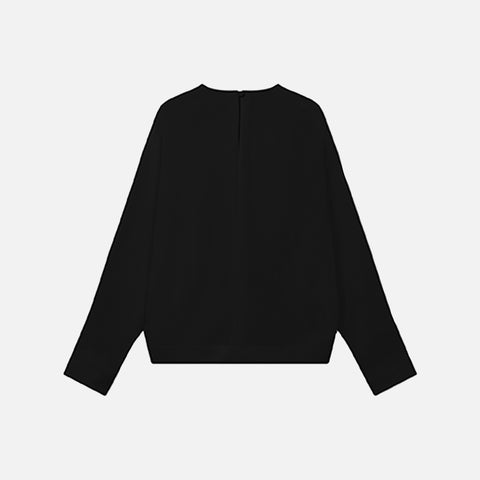Brina Crepe Georgette Black