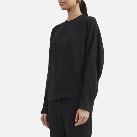 Brina Crepe Georgette Black