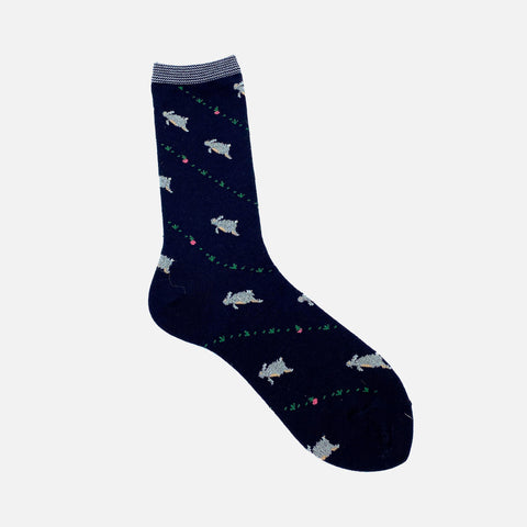 Bunny Socks Black