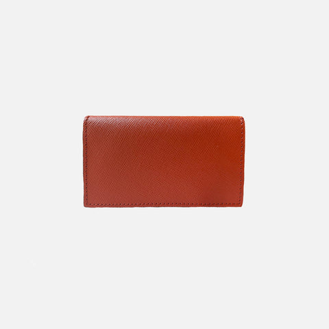 Business Card Case Brick/Talc/Night Blue