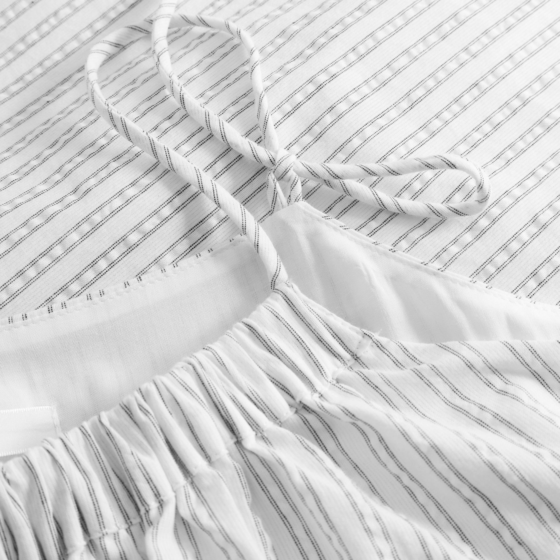 Calista Top Black Stripes