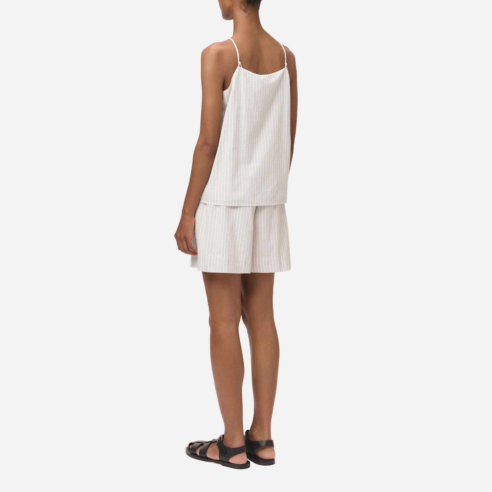 Calista Top Black Stripes