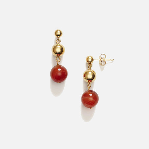 Caramel Drops Earrings Gold
