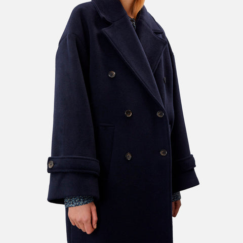 Carter Coat Navy