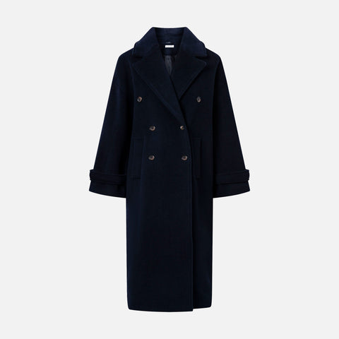 Carter Coat Navy