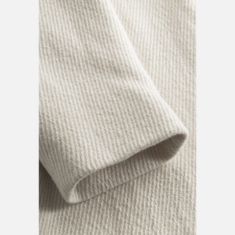 Cintia Heavy Twill Wool Coat Ivory
