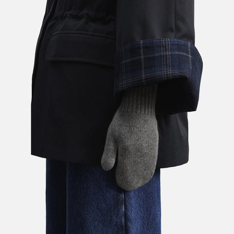 Cleo Mittens Medium Grey