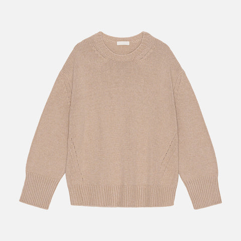 Colin Crewneck Sweater Beige