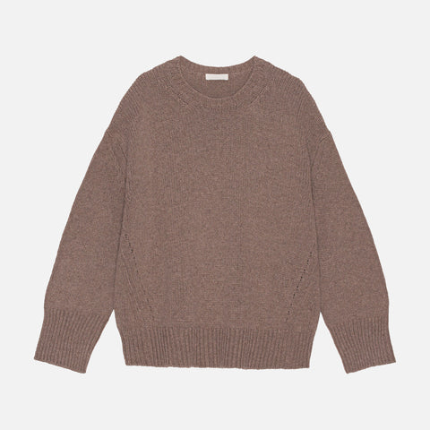 Colin Crewneck Sweater Light Brown