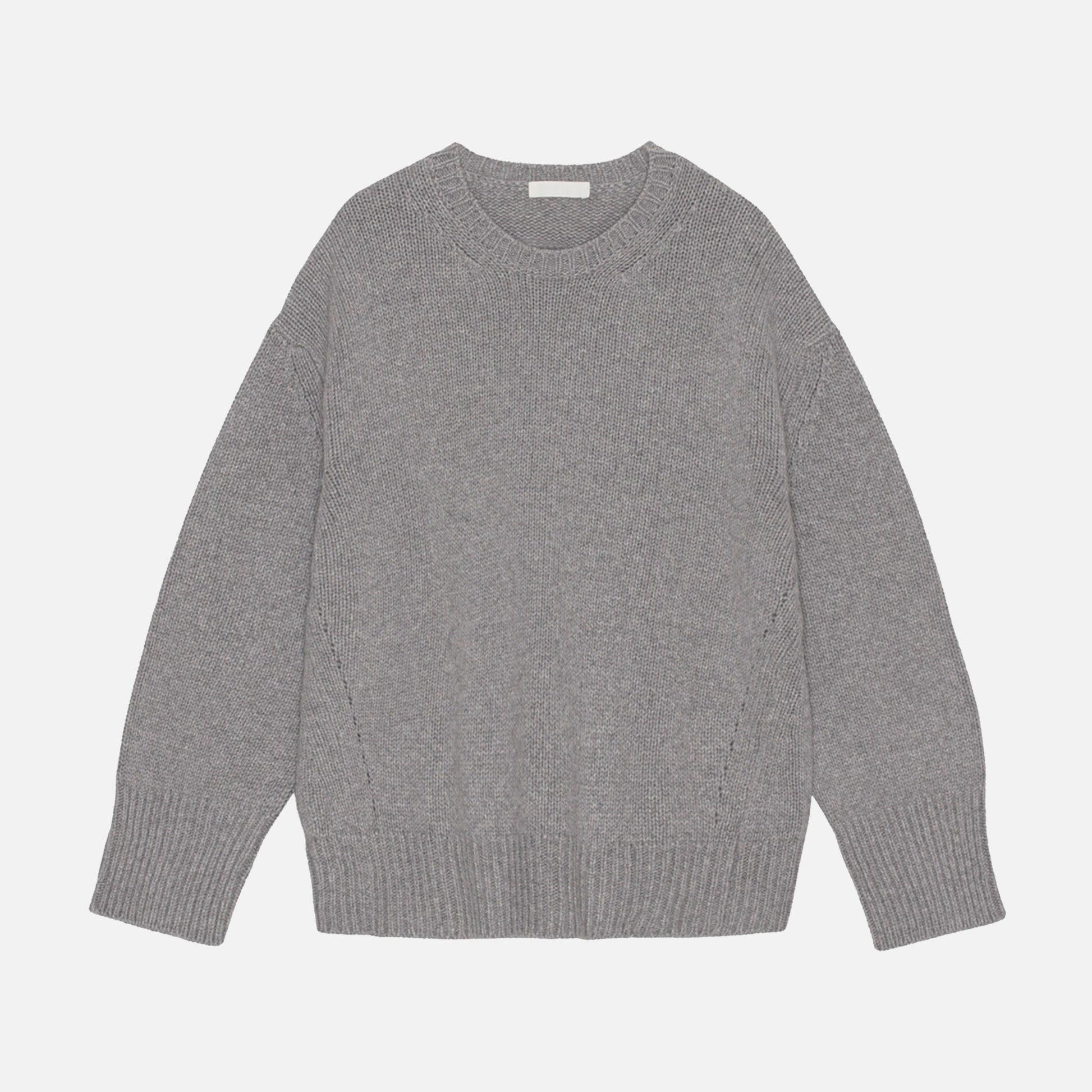 Colin Crewneck Sweater Gray Melange