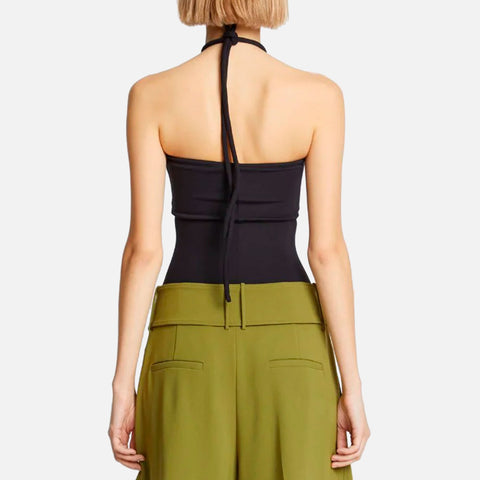 Compact Jersey Bodysuit Black
