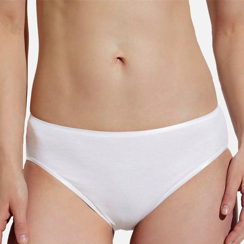 Cotton De Luxe Briefs White