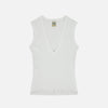 Dewi Tank Top White
