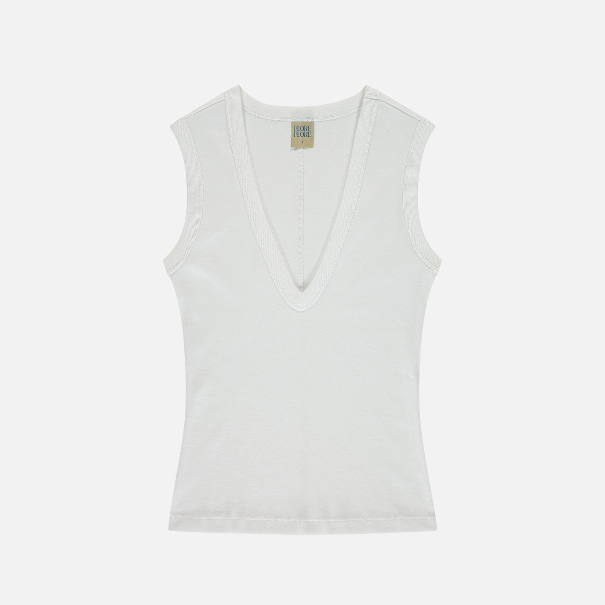 Dewi Tank Top White
