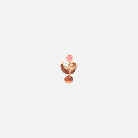 Dion Earring Pink Zirkon