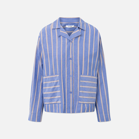 Dorian Shirt Bleached Denim