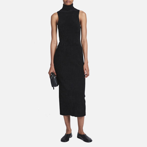 Dylan Turtleneck Dress Black