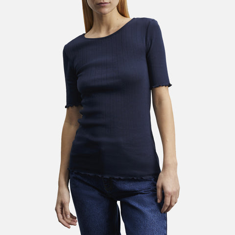 Edie Tee Dark Navy