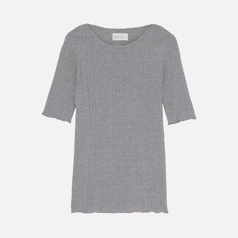 Edie Tee Grey Melange