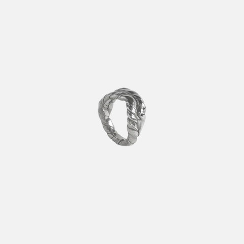 Element Double Ring Silver