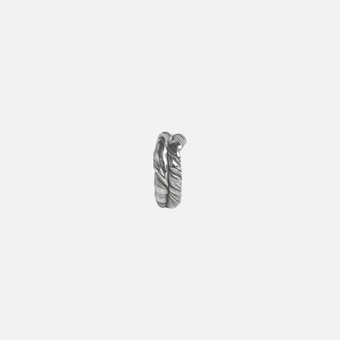 Element Double Ring Silver