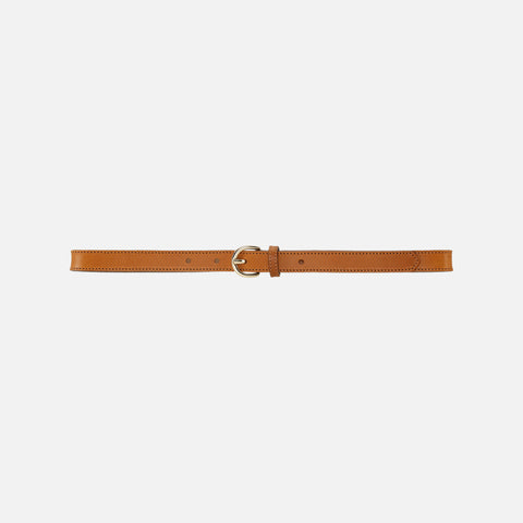 Elin Belt Cognac/Gold