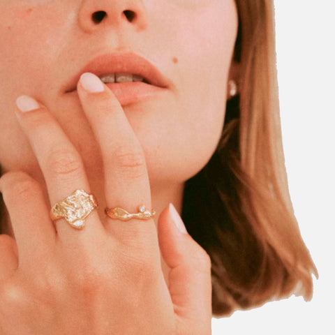Elin Ring Gold Plated