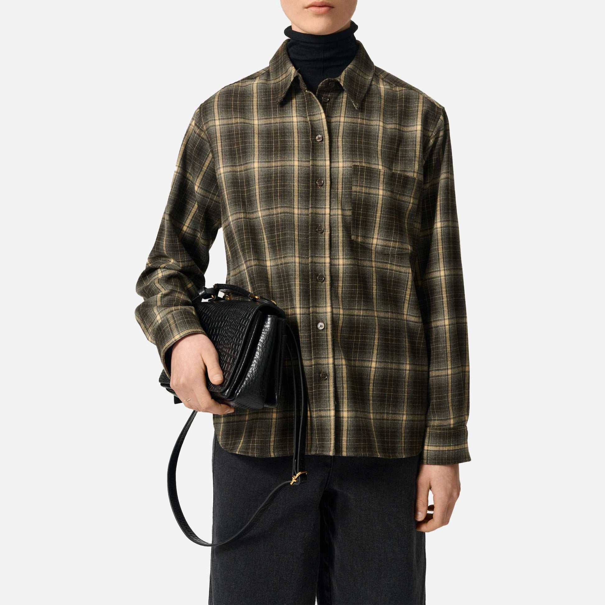 Elotta Shirt Green Multi Check