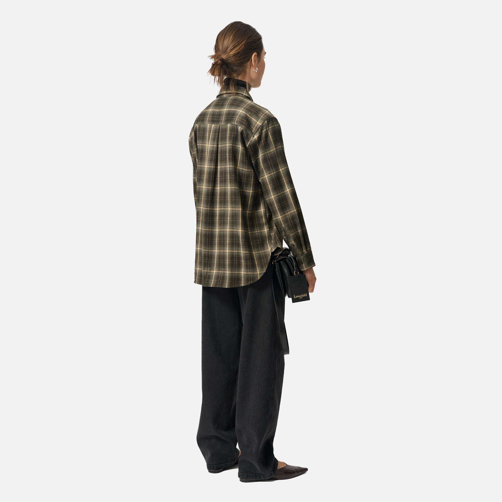 Elotta Shirt Green Multi Check