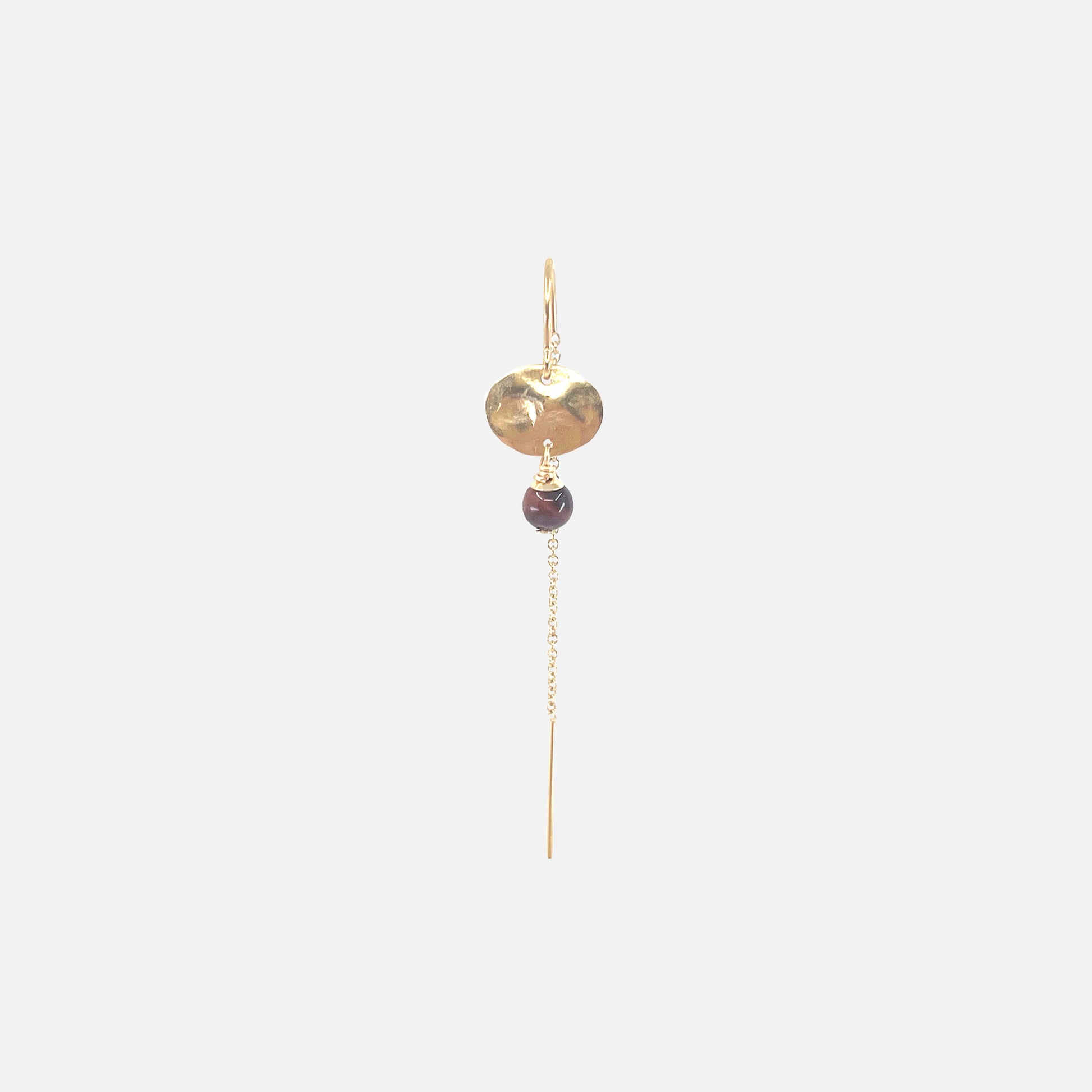 Erica Earring Red Tigereye